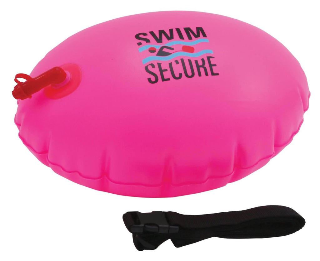 Tow Float - Swim Secure - High Visibility Pink - Fine Saratoga Ltd