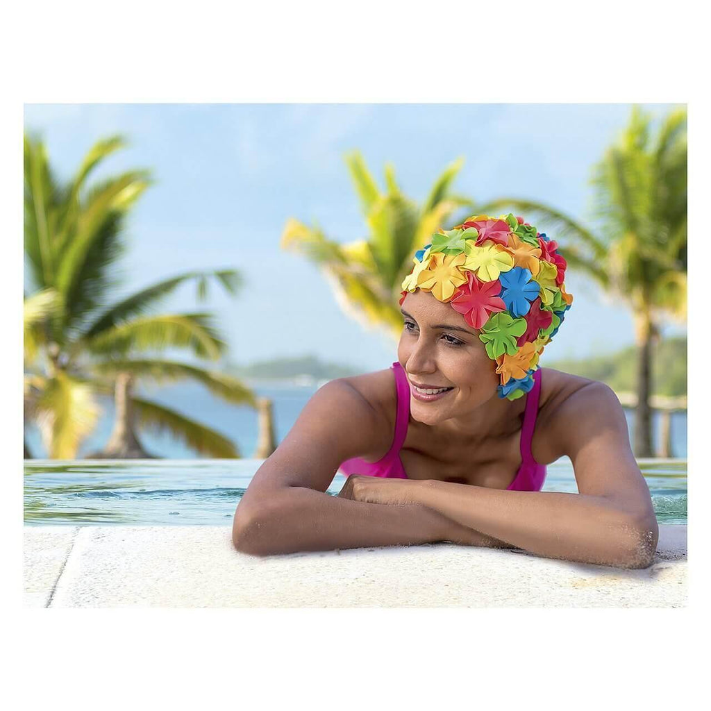 Our Lovely Flower Swimming Hats Are Now Back In Stock! - Fine Saratoga Ltd