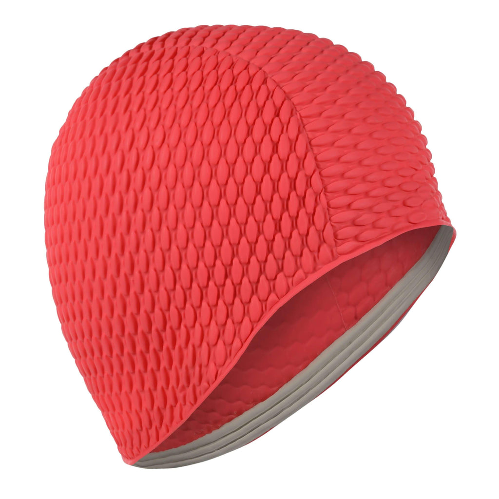 Bright Coloured Swim Cap Hot Pink - Fine Saratoga Ltd
