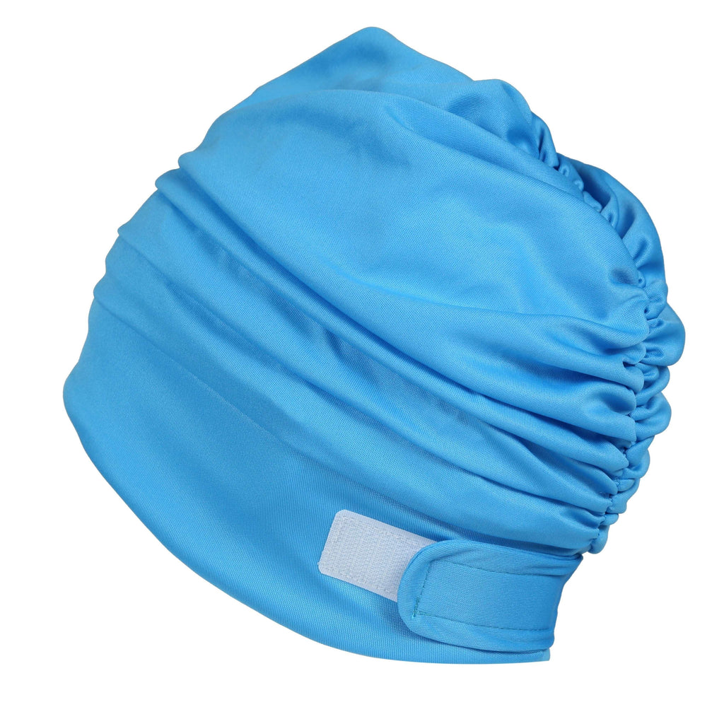 Fashy Turban Style Swim Hat With Velcro Fastener - Fine Saratoga Ltd