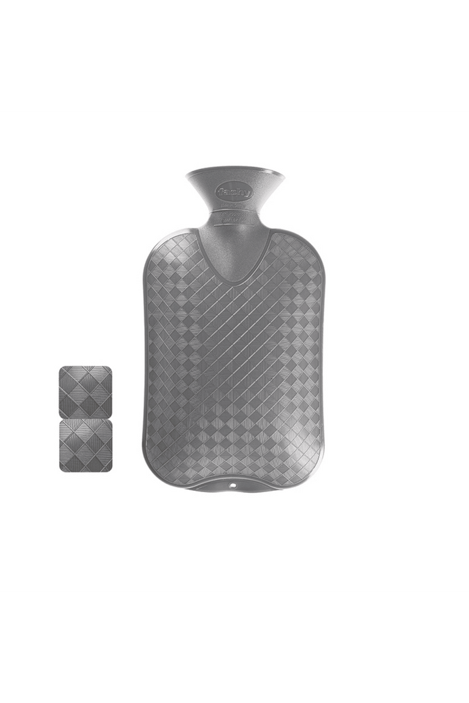 Fashy Hot Water Bottle 2 Litre Single Ribbed - Fine Saratoga Ltd